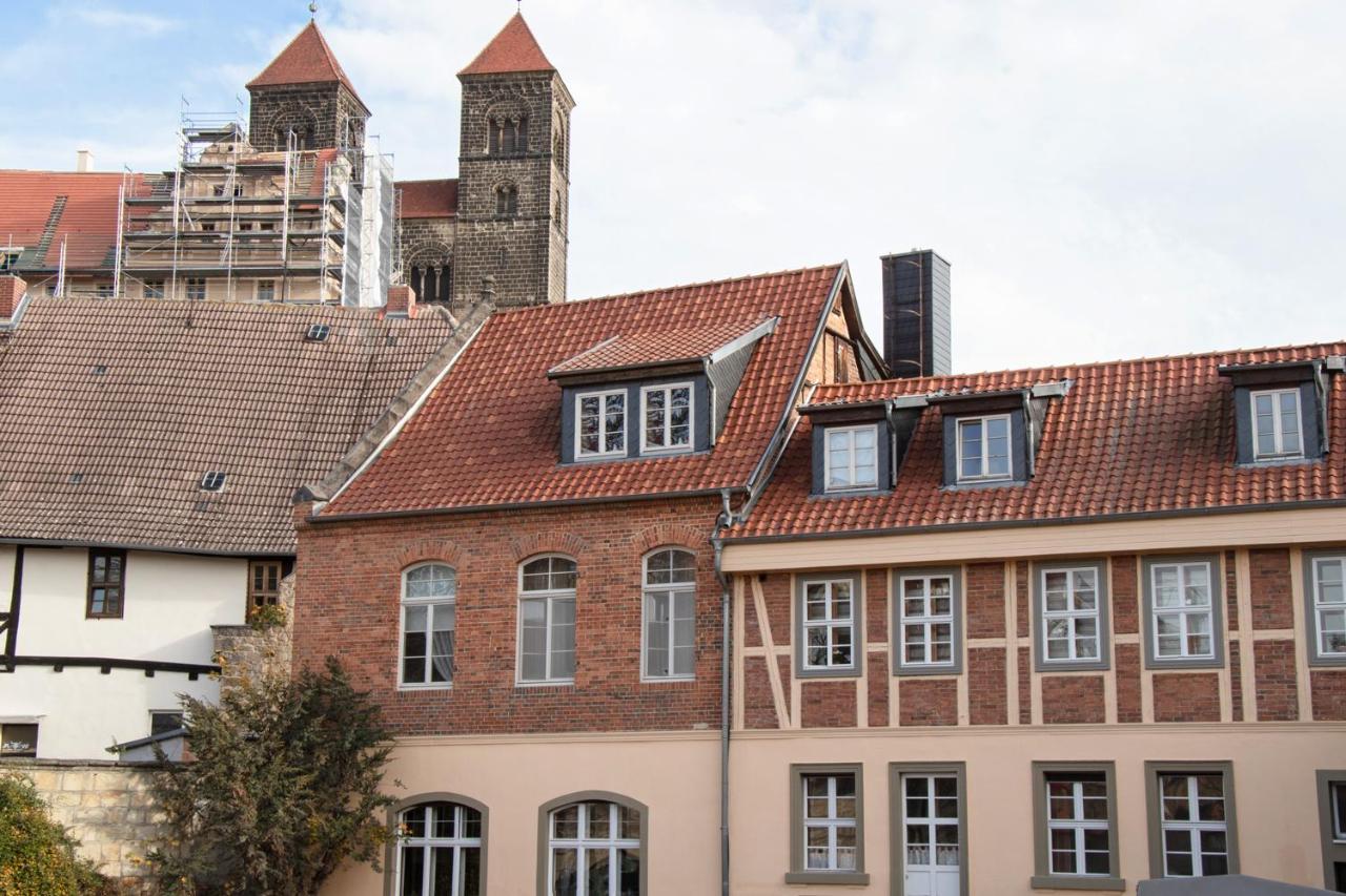Salon Am Schlossberg クヴェードリンブルク エクステリア 写真